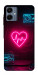 Чохол Neon heart для Galaxy A06