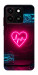 Чохол Neon heart для ZTE Blade A35 4G