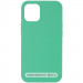 Чохол Silicone Case Full Protective (AA) NO LOGO на Apple iPhone 16 Pro (6.3") (Зелений / Spearmint)