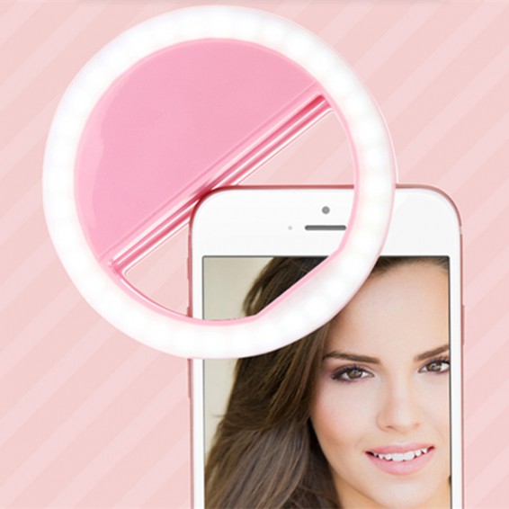 Фото LED вспышка Ring Flash RK12 на смартфон для селфи в магазине vchehle.ua