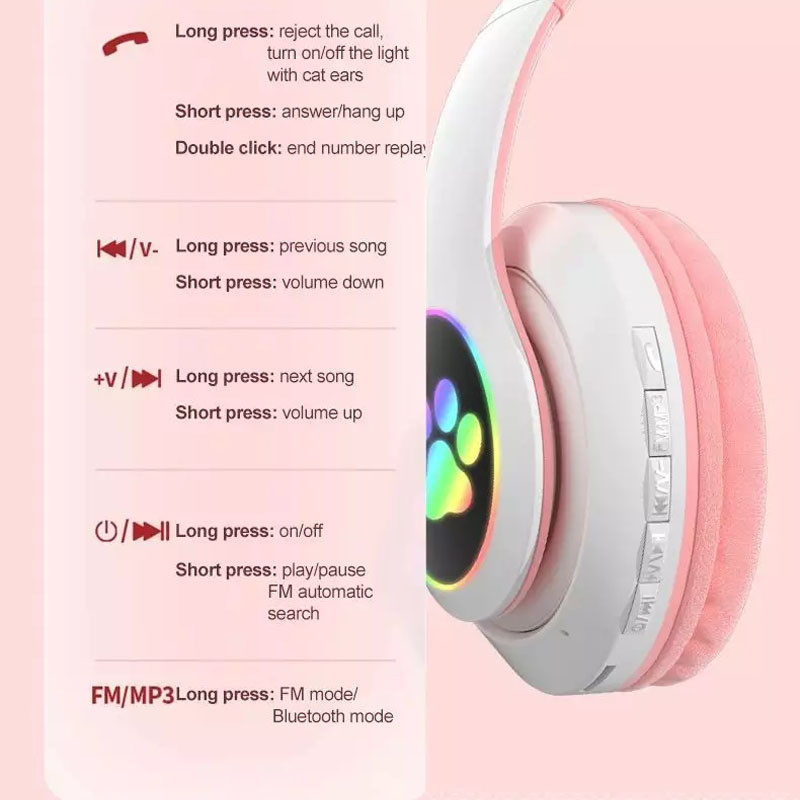 Bluetooth наушники Tucci STN-28 (Розовый) в магазине vchehle.ua