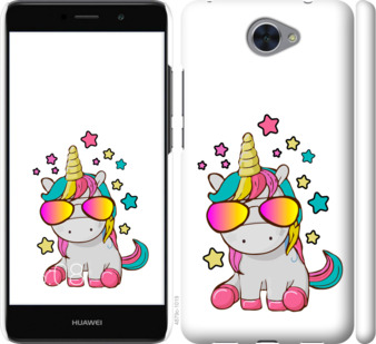

Чехол Единорог в очках для Huawei Y7 2017 911926