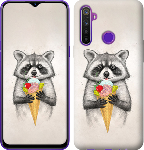 

Чохол Єнотик з морозивом на Realme 5 917183