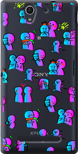 

Чехол Эмоции для Sony Xperia C3 D2502 1628239