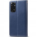 Купить Кожаный чехол-книжка GETMAN Gallant (PU) для Xiaomi Redmi Note 11 (Global) / Note 11S (Синий) на vchehle.ua