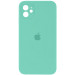 Чехол Silicone Case Square Full Camera Protective (AA) для Apple iPhone 11 (6.1") (Бирюзовый / Turquoise)