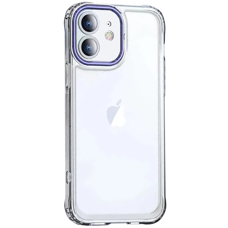 

TPU+PC чехол ColorCam для Apple iPhone 11 (6.1") (Прозрачный / Фиолетовый) 1557196