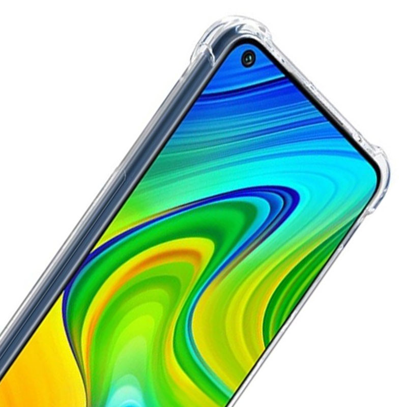 

TPU чехол Epic Ease с усиленными углами для Xiaomi Redmi Note 9 / Redmi 10X (Бесцветный (прозрачный)) 924850