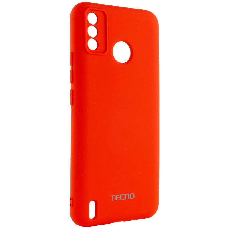 Фото Чохол Silicone Cover My Color Full Camera (A) на TECNO Spark 6 Go (Червоний / Red) на vchehle.ua