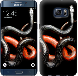 

Чехол Красно-черная змея на черном фоне для Samsung Galaxy S6 Edge Plus G928 656316