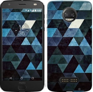 

Чехол Треугольники для Motorola Moto G5 PLUS 703362