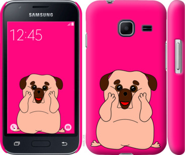 

Чехол Весёлый мопс для Samsung Galaxy J1 Mini J105H 928349