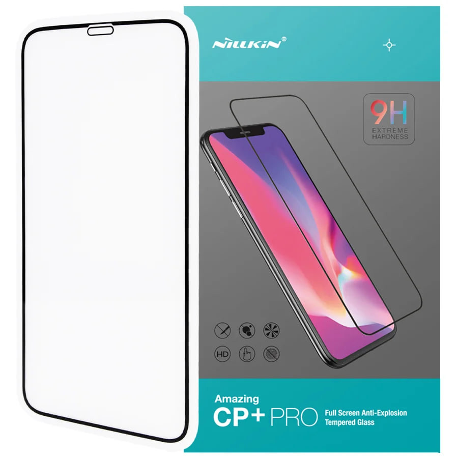 Фото Захисне скло Nillkin (CP+PRO) на Apple iPhone 11 (6.1") / XR (6.1") (Чорний) на vchehle.ua