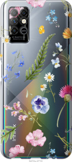 

Чехол Цветочный фон v2 для Infinix Note 8 1440499