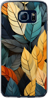

Чехол Кольорове листя для Samsung Galaxy S6 Edge G925F 1629633