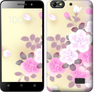 

Чехол Японские цветы для Huawei Honor 4C 189478