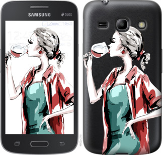 

Чохол Дівчина з келихом на Samsung Galaxy Core Plus G3500 841364