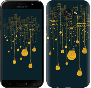 

Чехол Иллюстрация ночного города для Samsung Galaxy A7 (2017) 592155