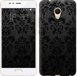 

Чехол узор черный для Meizu M5s 648040