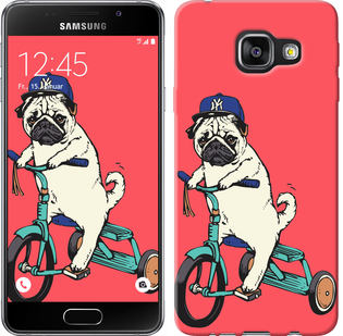 

Чохол Мопс на велосипеді на Samsung Galaxy A3 (2016) A310F 87553