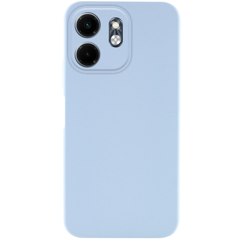 Чехол TPU GETMAN Liquid Silk Full Camera для Infinix Smart 9 4G / Hot 50i (Голубой / Lilac Blue)