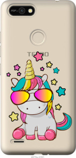 

Чехол Единорог в очках для Tecno Pop 2F B1F 1182602