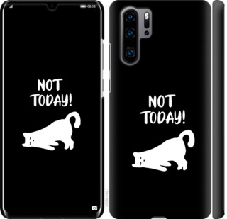 

Чехол Уставший кот для Huawei P30 Pro 874479