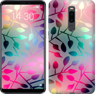 Чехол Листья для Meizu Note 8