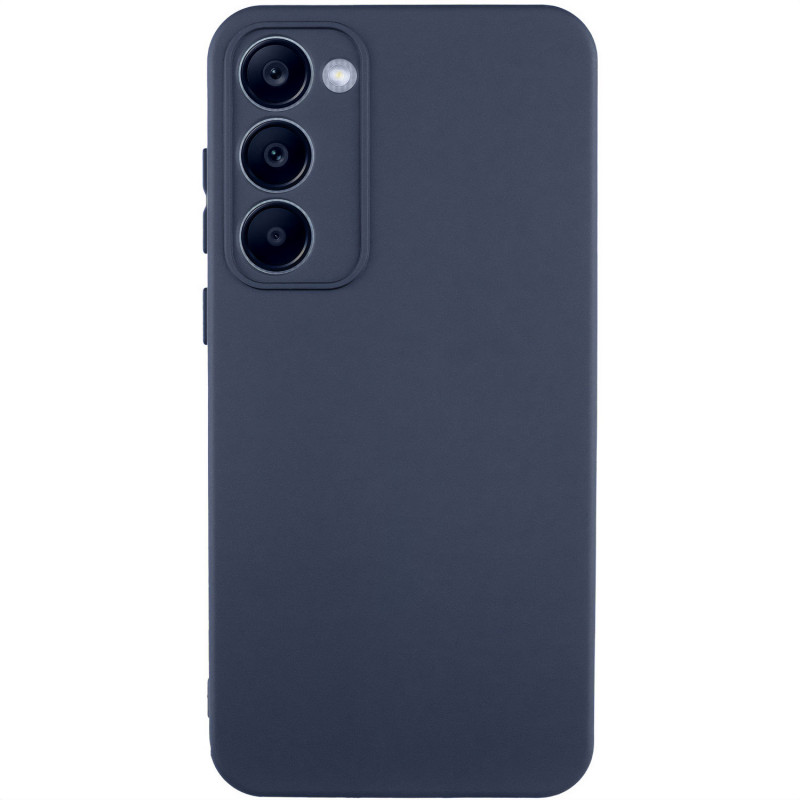 Чехол Silicone Cover Lakshmi Full Camera (A) для Samsung Galaxy S23+ (Синий / Midnight Blue)