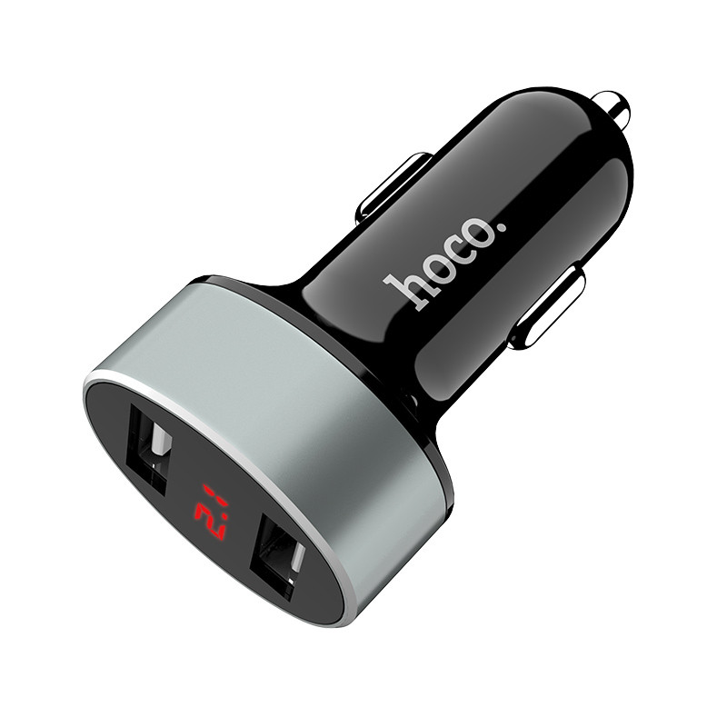 Фото АЗУ Hoco Z26 High Praise 2.1A 2USB (Черный) в магазине vchehle.ua