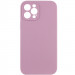 Чохол Silicone Case Full Camera Protective (AA) NO LOGO на Apple iPhone 12 Pro (6.1") (Ліловий / Lilac Pride)