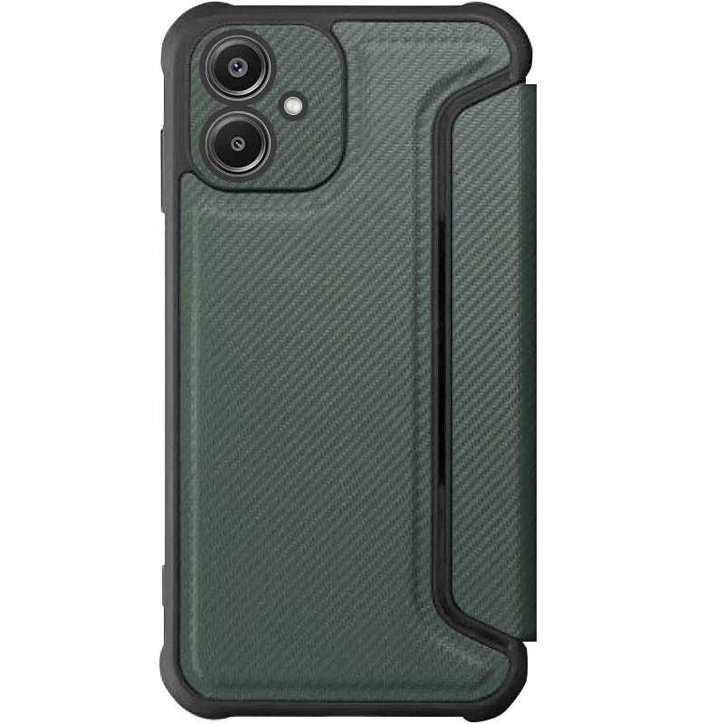 Фото Кожаный чехол-книжка GETMAN Razor (PU) для Samsung Galaxy A06 (Green) на vchehle.ua