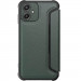 Фото Кожаный чехол-книжка GETMAN Razor (PU) для Samsung Galaxy A06 (Green) на vchehle.ua