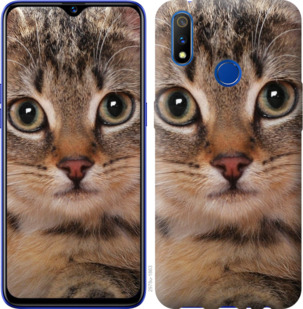 

Чехол Полосатый котик для Realme 3 Pro 920659