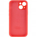 Фото Чехол Silicone Case Full Camera Protective (AA) для Apple iPhone 14 Plus (6.7") (Оранжевый / Pink citrus) на vchehle.ua