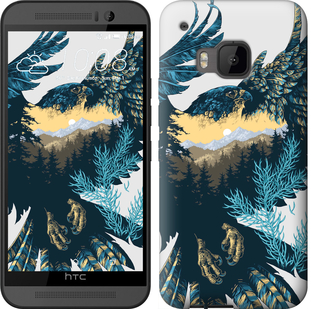 

Чехол Арт-орел на фоне природы для HTC One M9 239157