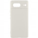 Чехол Silicone Cover Lakshmi Full Camera (AAA) для Google Pixel 7 (Белый / White)