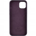 Фото Чехол Silicone case (AAA) full with Magnetic Safe для Apple iPhone 14 Pro (6.1") (Фиолетовый / Elderberry) на vchehle.ua