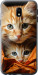 Чехол Котики 2 для Samsung Galaxy J3 (2017)