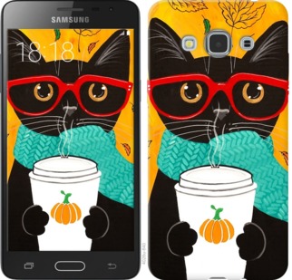 

Чохол Осінній кіт на Samsung Galaxy J3 Pro 702719