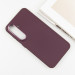 Фото TPU чохол Bonbon Metal Style на Samsung Galaxy S24+ (Бордовий / Plum) в маназині vchehle.ua