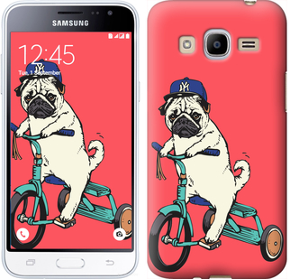 

Чохол Мопс на велосипеді на Samsung Galaxy J2 (2016) J210 642784