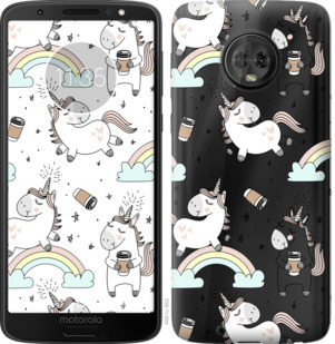 

Чохол Єдиноріг і кава на Motorola Moto G6 841124