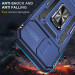 Фото Ударопрочный чехол Camshield Army Ring для Apple iPhone 13 Pro Max (6.7") (Синий / Navy) на vchehle.ua