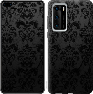 

Чехол узор черный для Huawei P40 933137