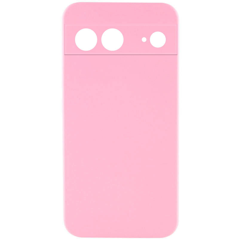 Чохол Silicone Cover Lakshmi Full Camera (AA) на Google Pixel 8 (Рожевий / Pink)