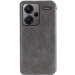 Фото Кожаный чехол-книжка GETMAN Cubic (PU) для Xiaomi Redmi Note 13 Pro+ (Серый) в магазине vchehle.ua