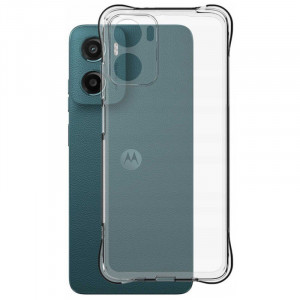 TPU чехол GETMAN Ease logo усиленные углы Full Camera для Motorola Moto E15