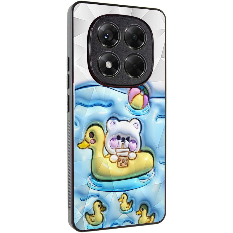 TPU+PC чохол Prisma Fluffie на Xiaomi Redmi Note 14 Pro 4G (Ducklings)