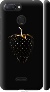 Чехол Черная клубника для Xiaomi Redmi 6